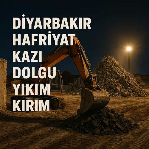 Hafriyat Kazı Dolgu Yıkım Kırım